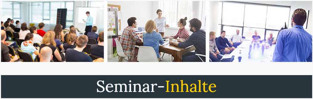 Durchbruch zum Erfolg Seminar-Inhalte
